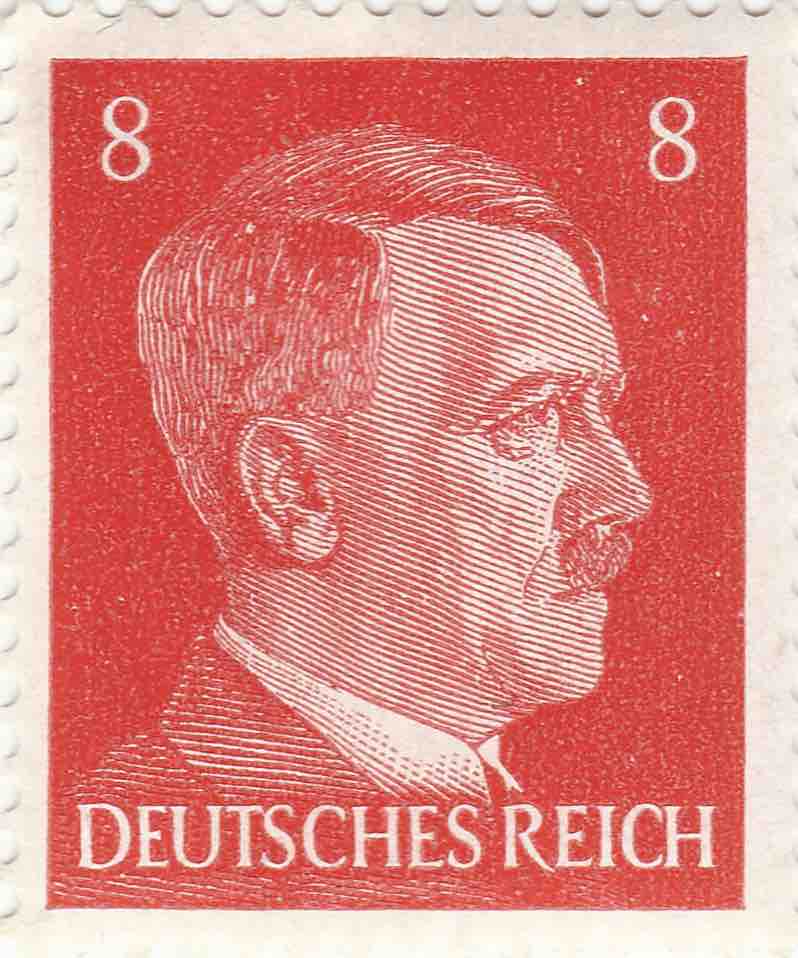 niemiecki znaczek pocztowy adolf hitler